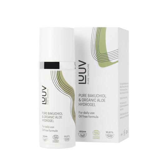 Pure Bakuchiol & Organic Aloe Hydrogel COSMOS, 50 ml