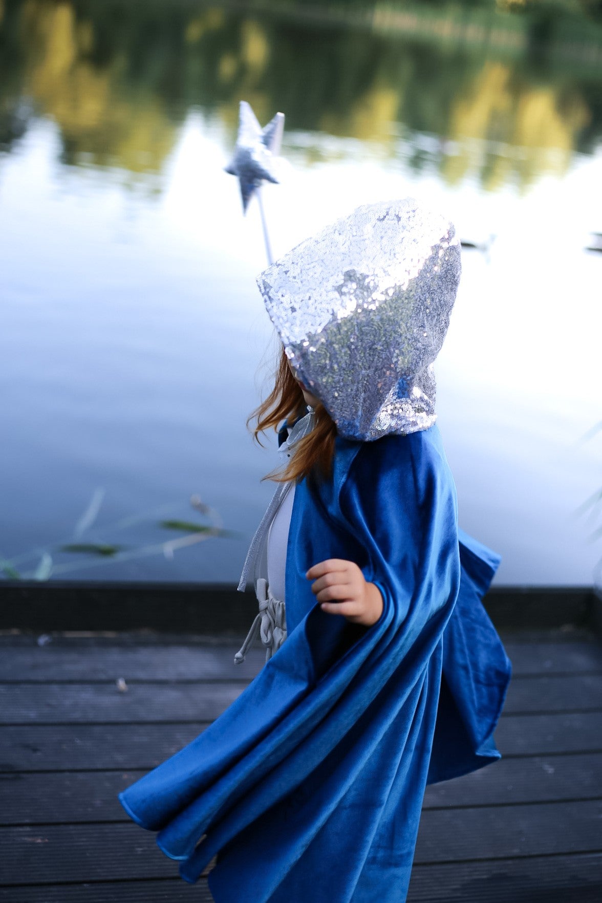 Magic Cape Costume - Snow Queen
