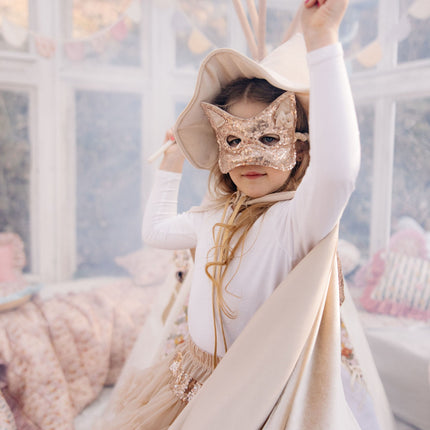 Magic Cape Costume - Cream Pearl