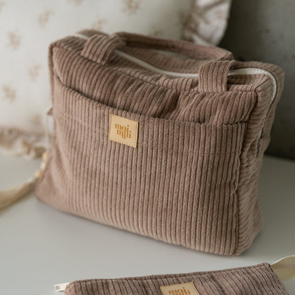 Make-Up Bag Set of 2 - Latte