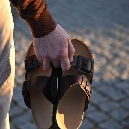 Märt Men's Sandals – Dark Brown