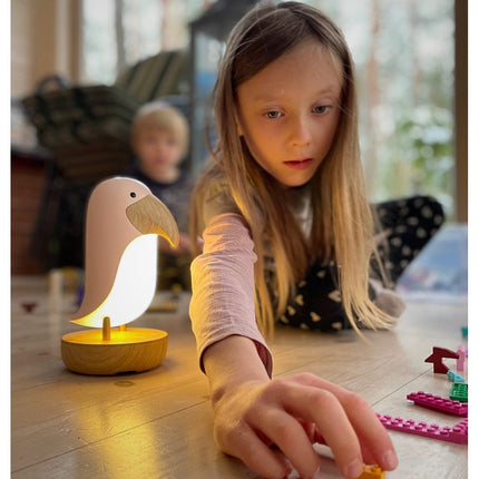 Lamp with Speaker - Pink Bird