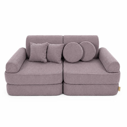 Medium Modular Sofa for Kids - Slimcord Taupe