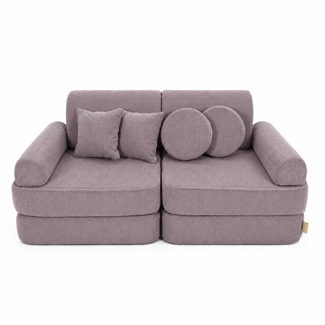 Medium Modular Sofa for Kids - Slimcord Taupe