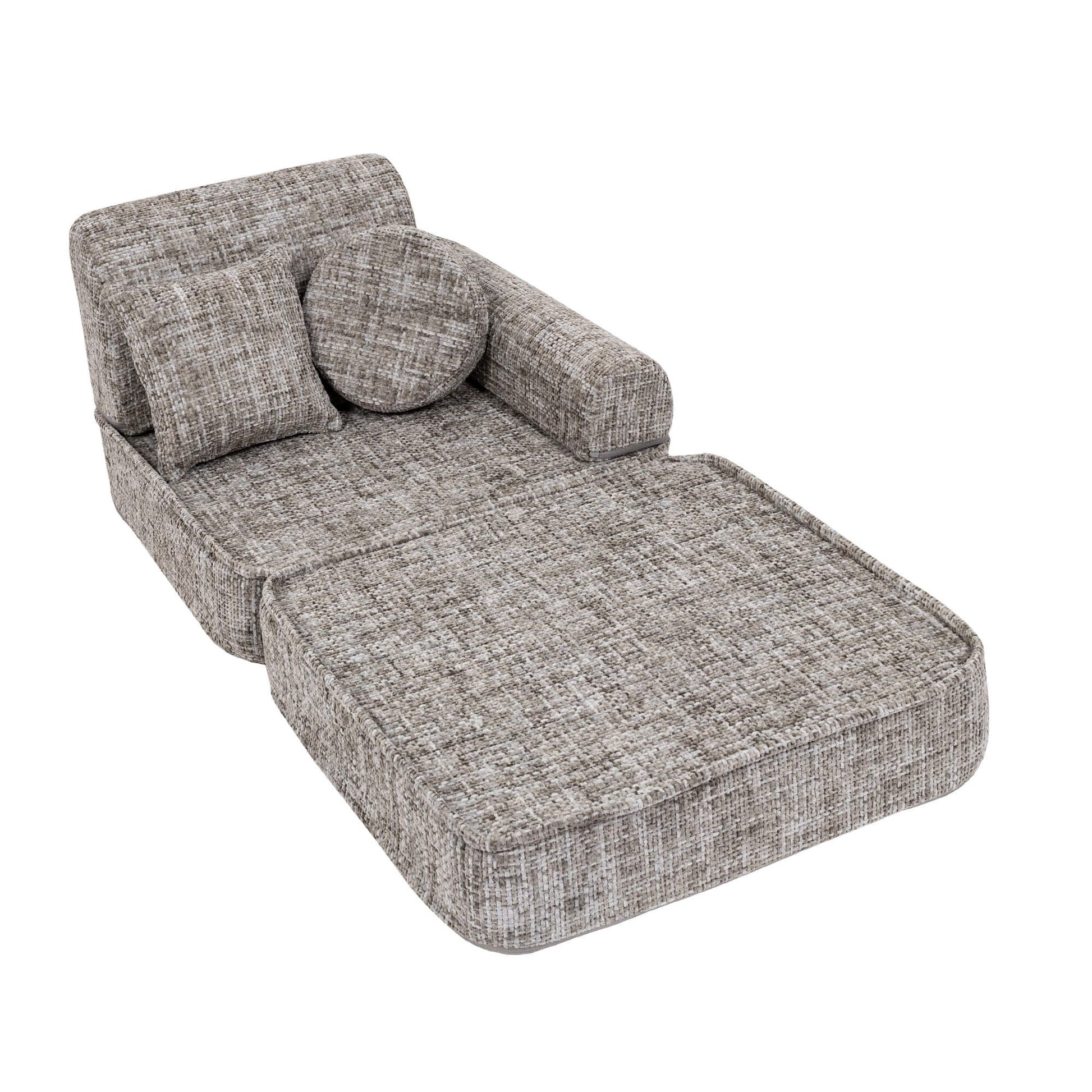 Medium Modular Sofa for Kids - Tangle Moon Grey