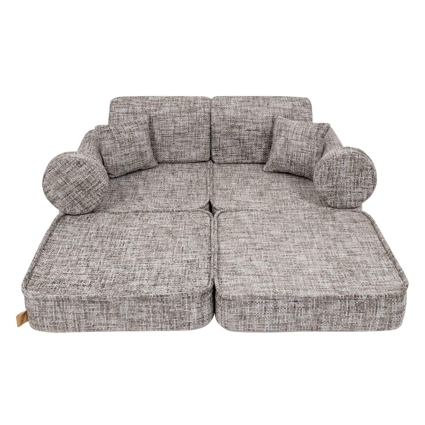 Medium Modular Sofa for Kids - Tangle Moon Grey