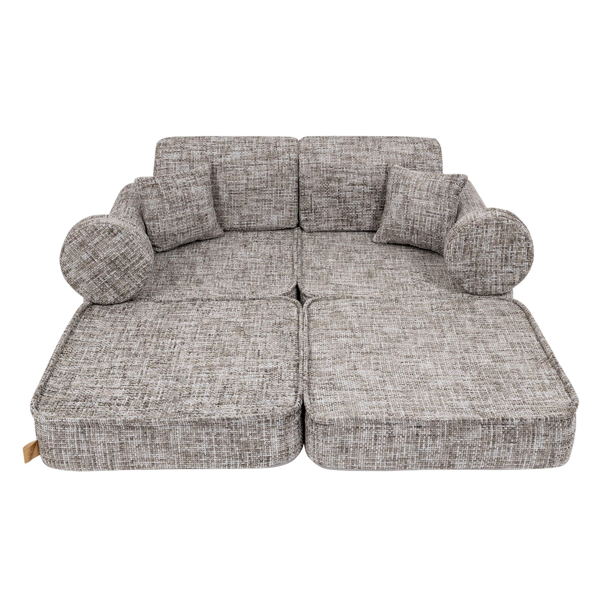 Medium Modular Sofa for Kids - Tangle Moon Grey
