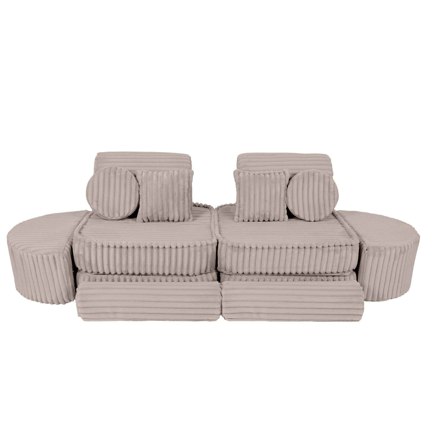 Medium Modular Sofa for Kids - Churros Beige Plus