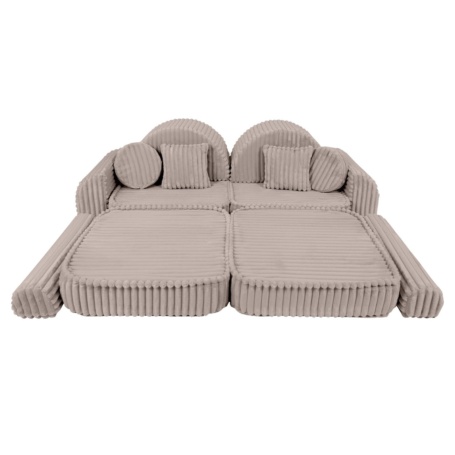 Medium Modular Sofa for Kids - Churros Beige Plus