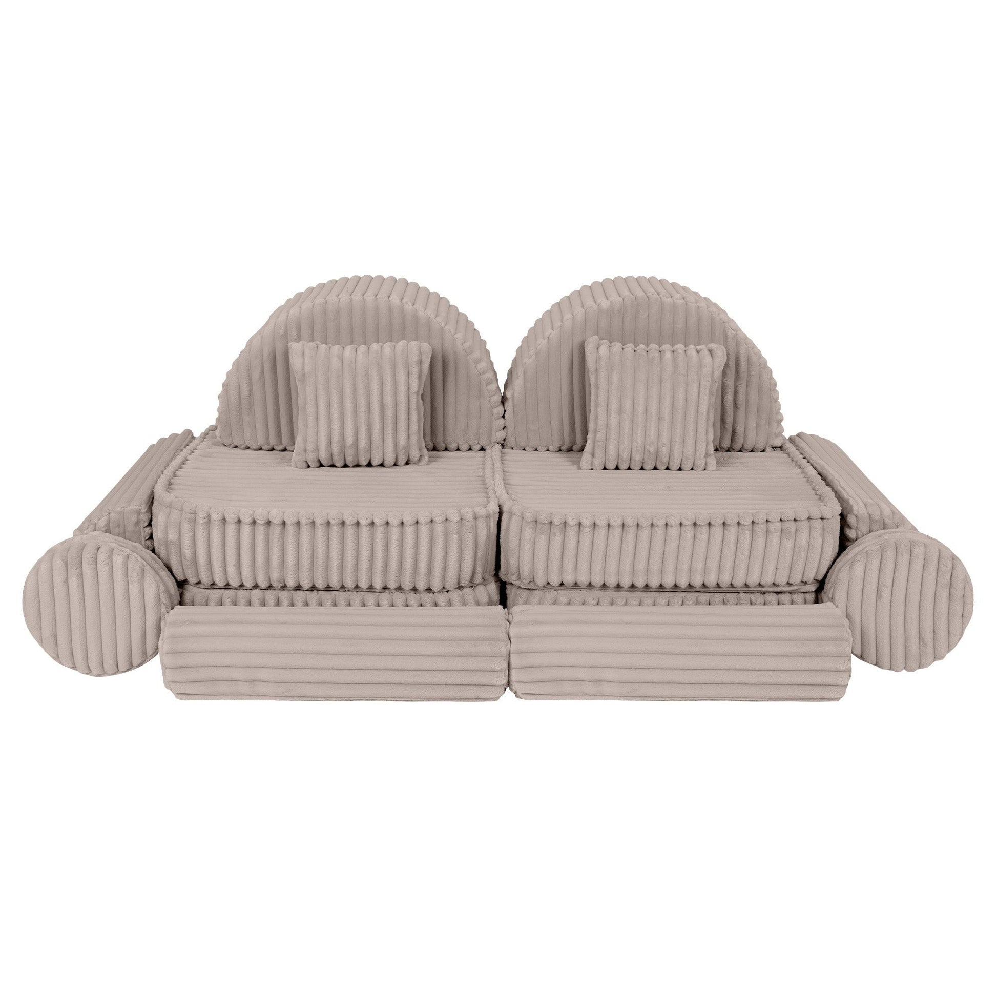 Medium Modular Sofa for Kids - Churros Beige Plus