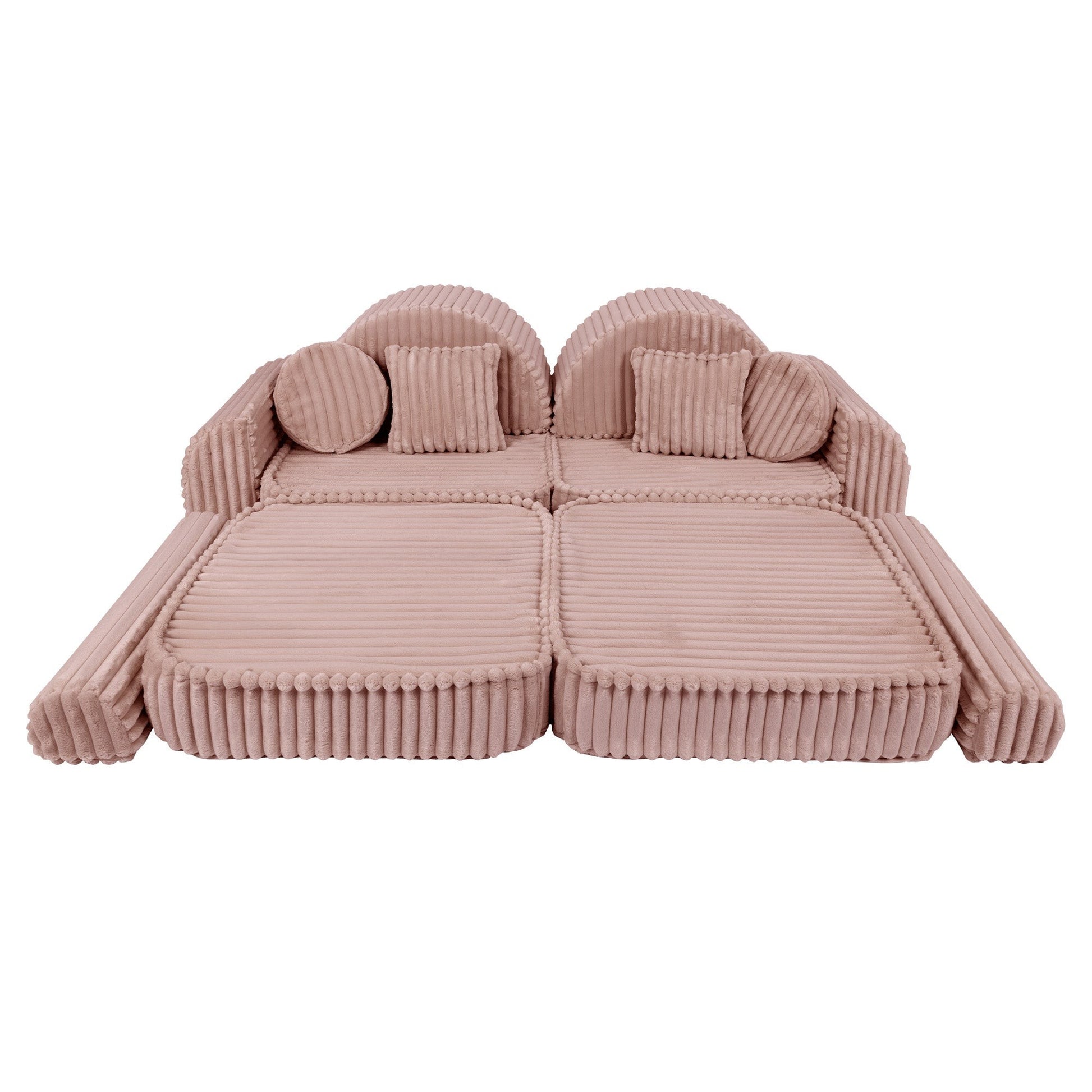 Medium Modular Sofa for Kids - Churros Pink Plus