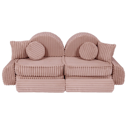 Medium Modular Sofa for Kids - Churros Pink Plus