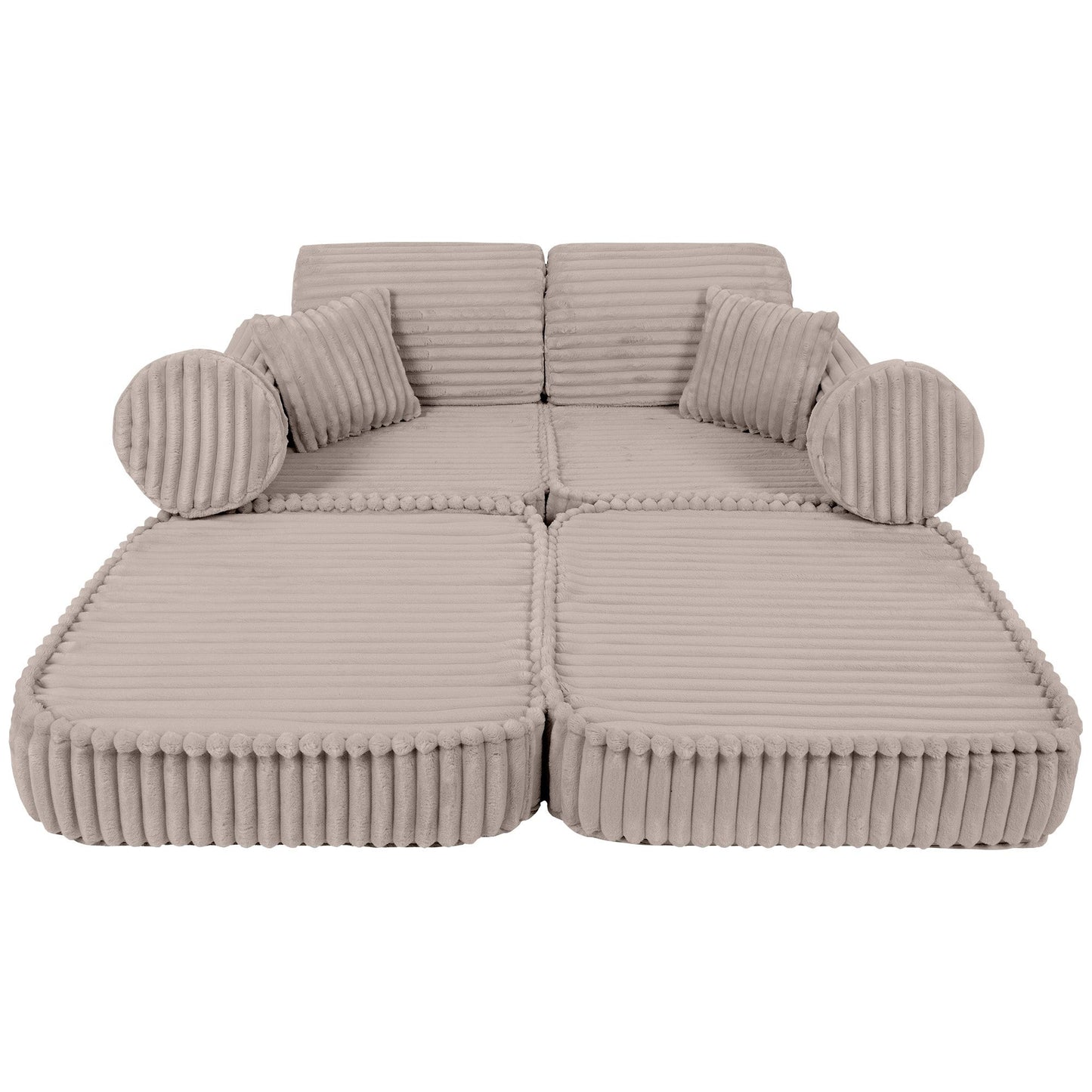 Medium Modular Sofa for Kids - Churros Beige