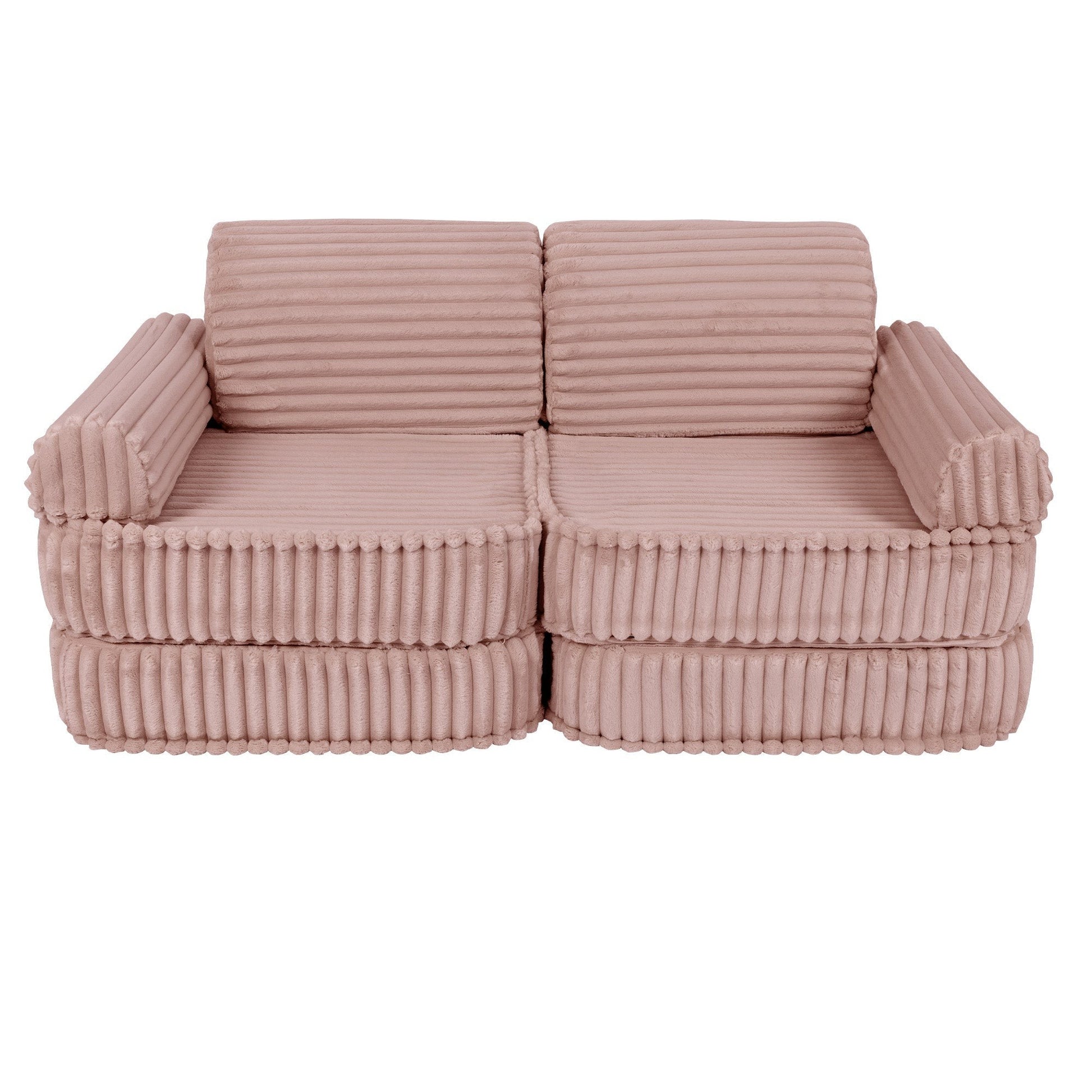 Medium Modular Sofa for Kids - Churros Pink