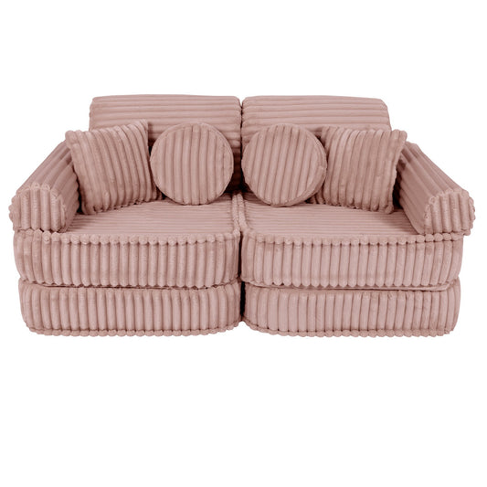 Medium Modular Sofa for Kids - Churros Pink