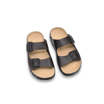 Meeliku Leather Sandals – Dark Brown