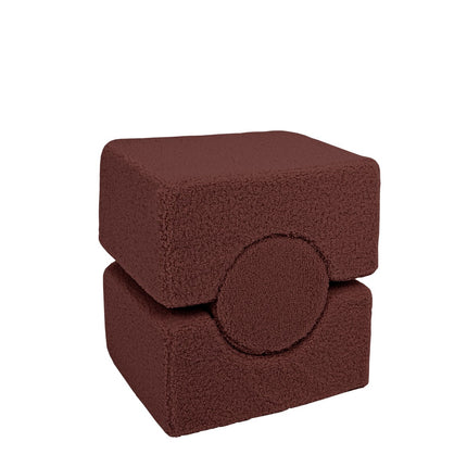 MeowBaby® Bearly Shape Set with 3 Elements - Brown