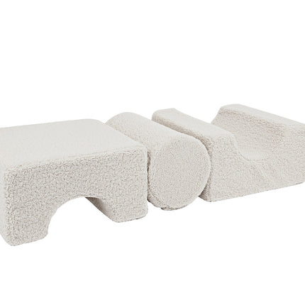 MeowBaby® Bearly Shape Set with 3 Elements - Ecru