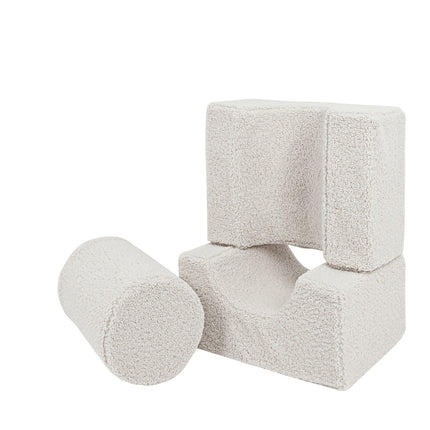 MeowBaby® Bearly Shape Set with 3 Elements - Ecru