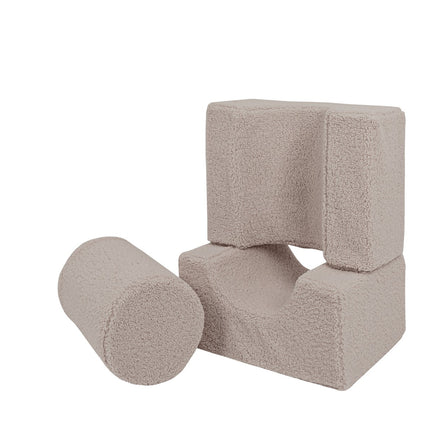 MeowBaby® Bearly Shape Set with 3 Elements - Gray