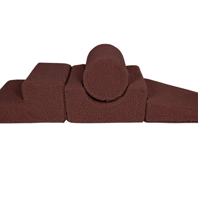 MeowBaby® Bearly Shape Set with 4 Elements - Brown