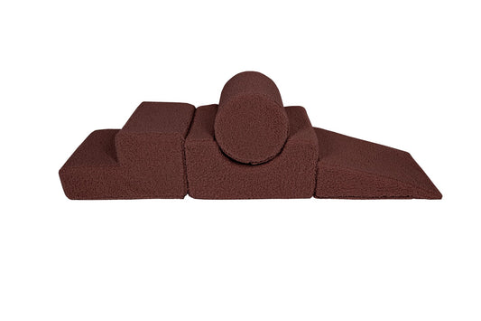 MeowBaby® Bearly Shape Set with 4 Elements - Brown