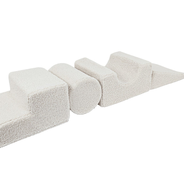 MeowBaby® Bearly Shape Set with 4 Elements - Ecru