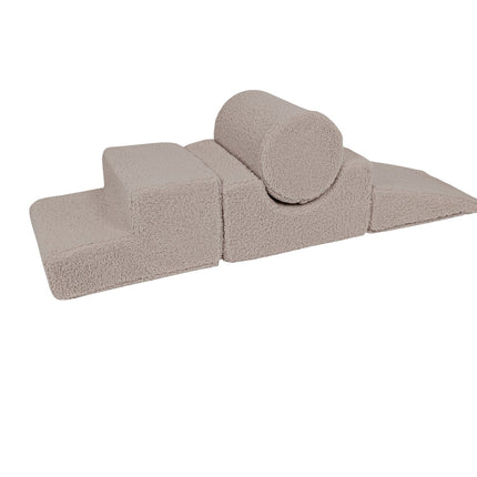 MeowBaby® Bearly Shape Set with 4 Elements - Gray