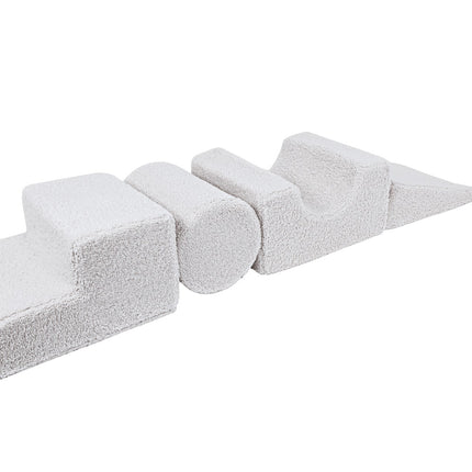MeowBaby® Bearly Shape Set with 4 Elements - White