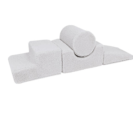 MeowBaby® Bearly Shape Set with 4 Elements - White