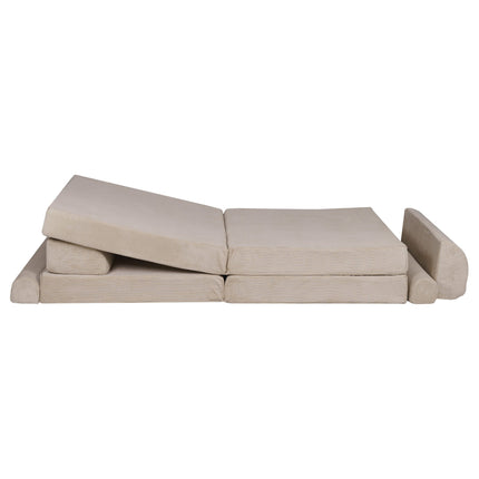 MeowBaby® Large Slimcord Premium Sofa - Lime