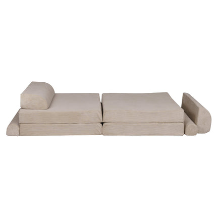 MeowBaby® Large Slimcord Premium Sofa - Lavender
