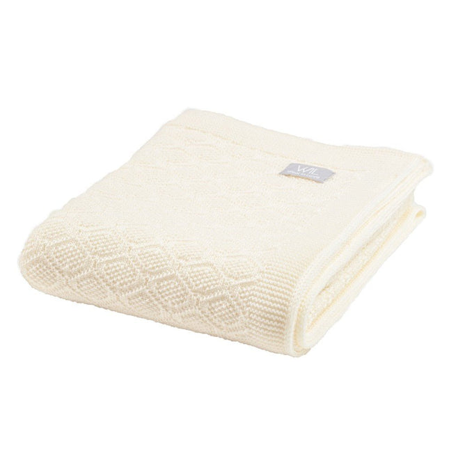 Merino wool baby blanket HAPPINESS - LoveStyle World