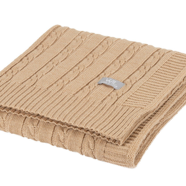 Merino wool baby blanket HOPE - LoveStyle World