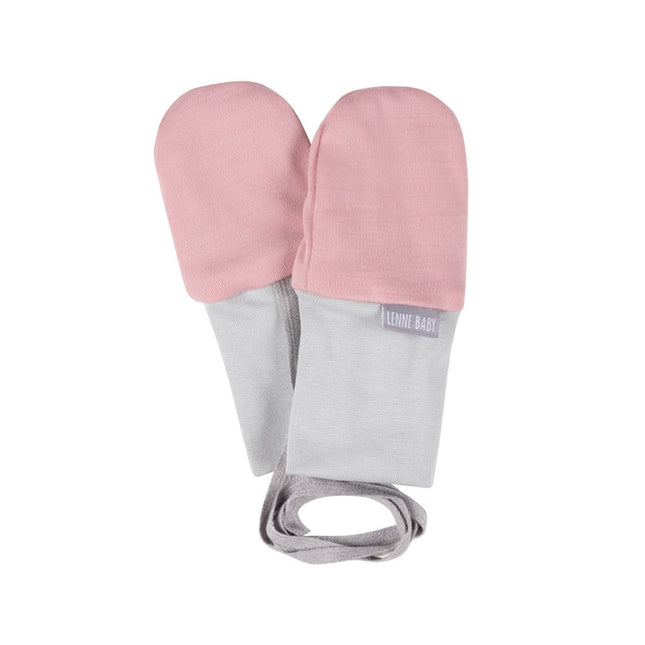 Merino Wool Baby Mittens – Light Pink