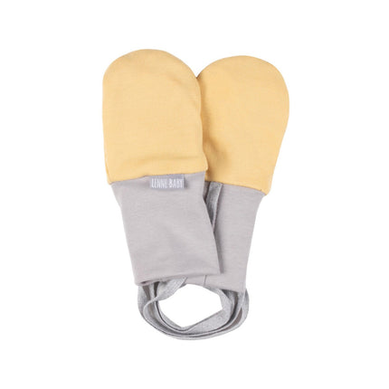 Merino Wool Baby Mittens – Yellow