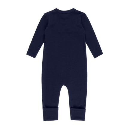 Merino Wool Baby Overall – Blue
