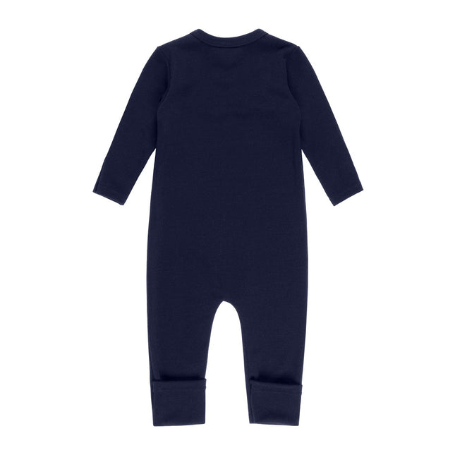 Merino Wool Baby Overall – Blue