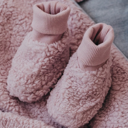 Merino Wool Lined Baby Booties THOBY