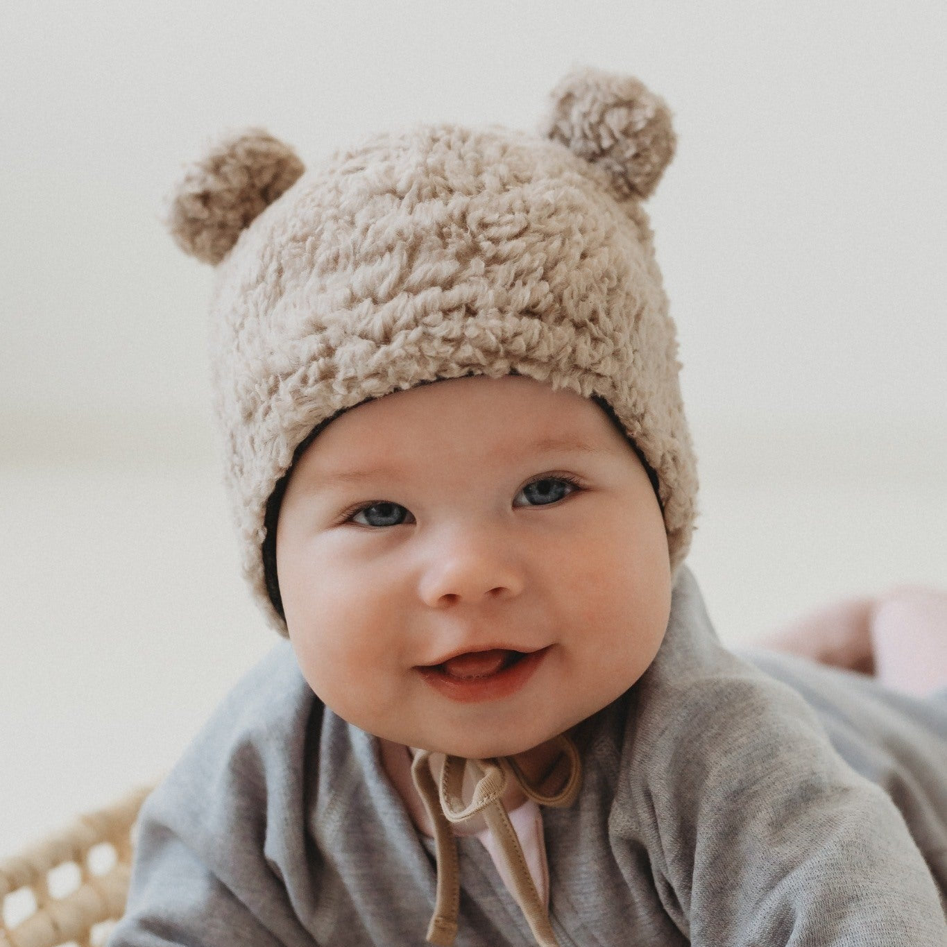 Merino Wool Lining Baby Hat TESSA