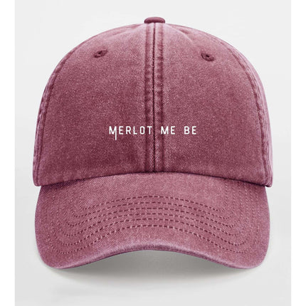 Merlot Me Be Cap Adult