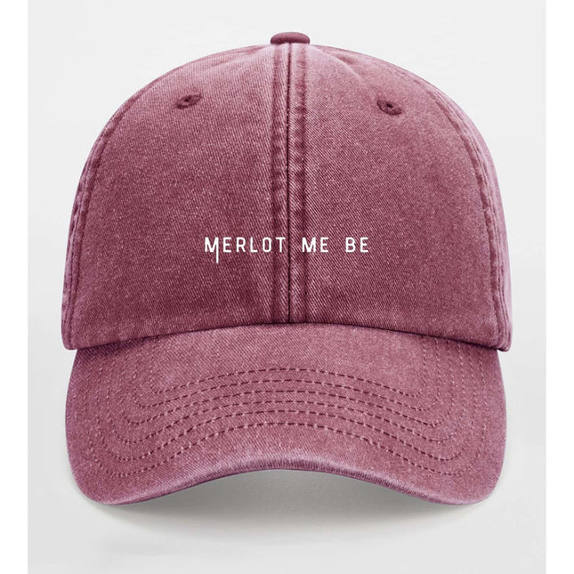 Merlot Me Be Cap Adult