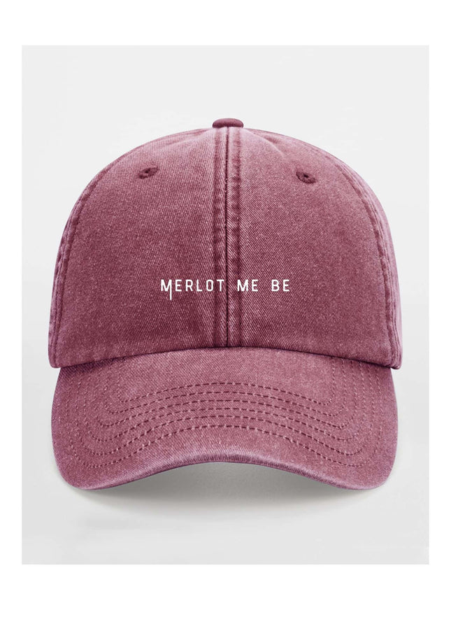 Merlot Me Be Cap Adult