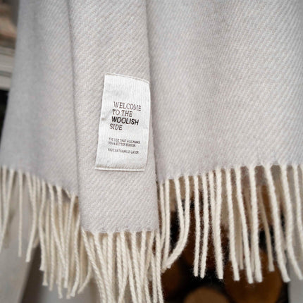 Mira wool throw