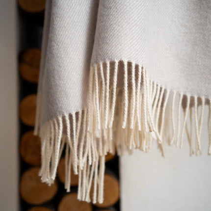 Mira wool throw