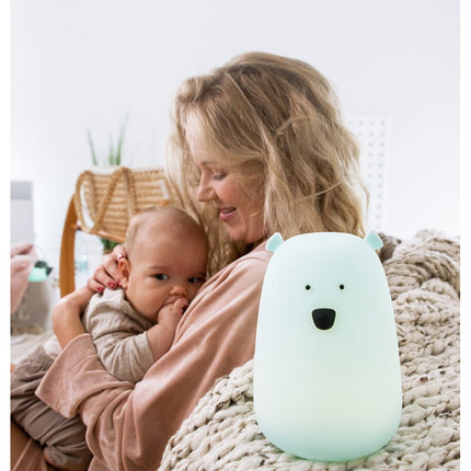 Big Bear Silicone Lamp - Blue