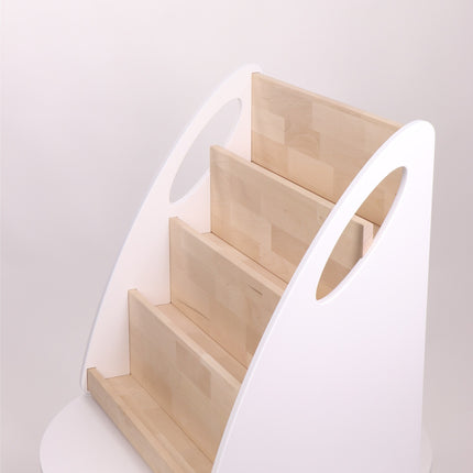 Montessori Bookshelf With Book Storage - 4 Shelves