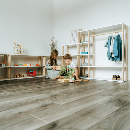 Modular Montessori Shelf Straight Mini - 4 Shelves