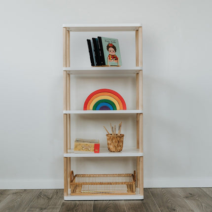 Modular Montessori Shelf Straight Mini - 5 Shelves