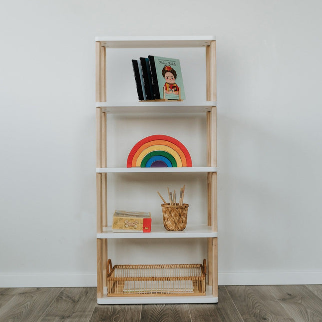 Modular Montessori Shelf Straight Mini - 5 Shelves